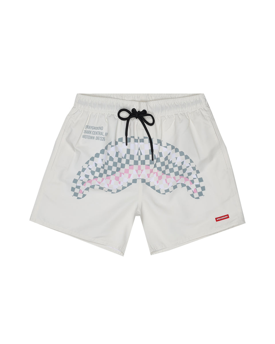 Sprayground ★ 快適 ストレッチ素材 Check Swim スイムショーツ 3AM CHECK SWIM SHORTS – SPRAYGROUND®