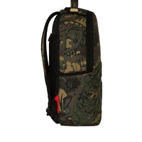 SPLIT PINK AND CAMO DLX BACKPACK