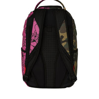 SPLIT PINK AND CAMO DLX BACKPACK