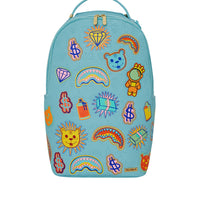 BLUE LAGOON EMBOSSED DLXSV BACKPACK
