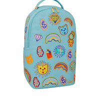 BLUE LAGOON EMBOSSED DLXSV BACKPACK
