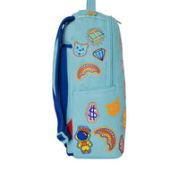 BLUE LAGOON EMBOSSED DLXSV BACKPACK