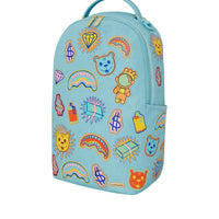 BLUE LAGOON EMBOSSED DLXSV BACKPACK