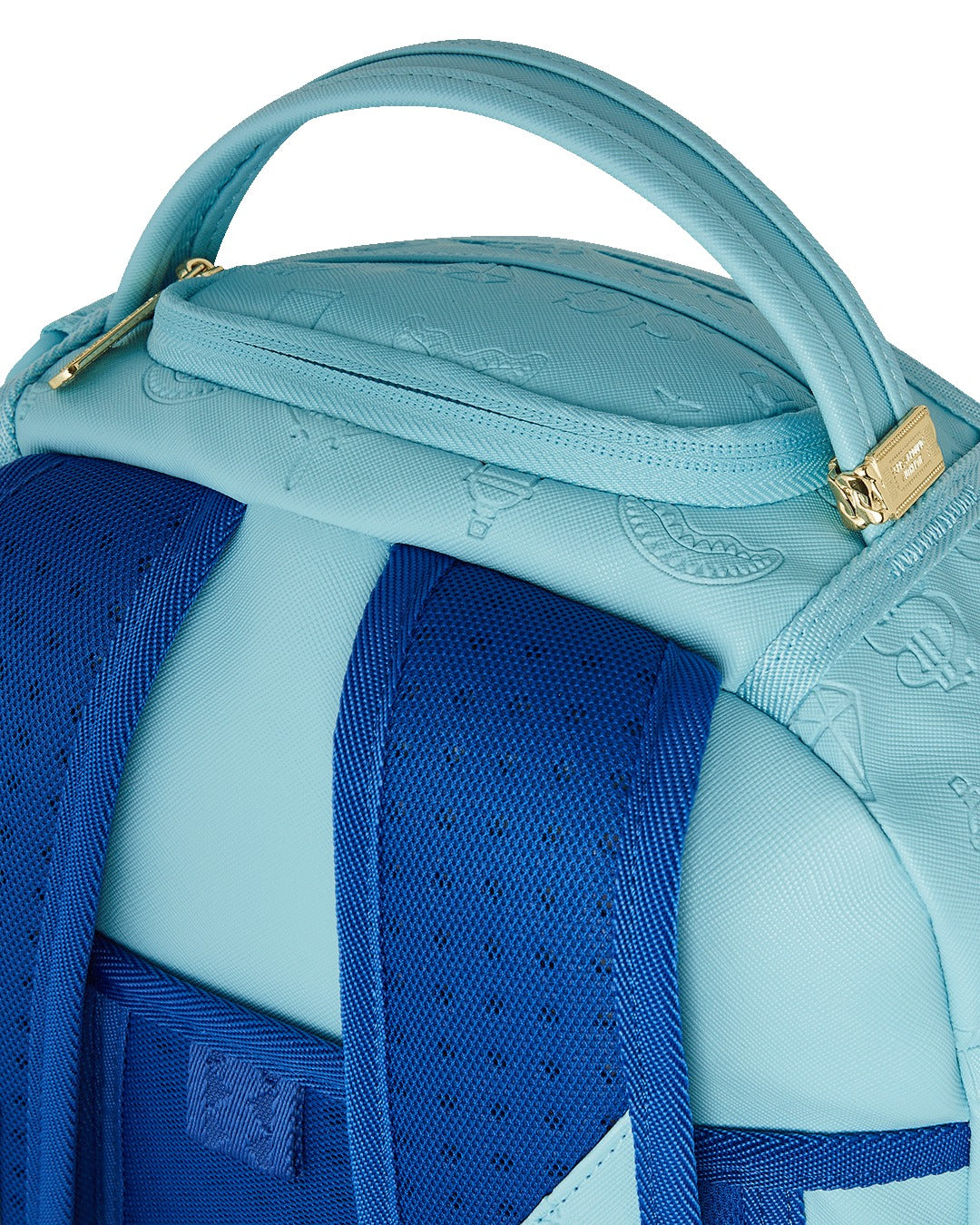 BLUE LAGOON EMBOSSED DLXSV BACKPACK