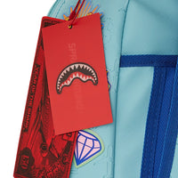 BLUE LAGOON EMBOSSED DLXSV BACKPACK