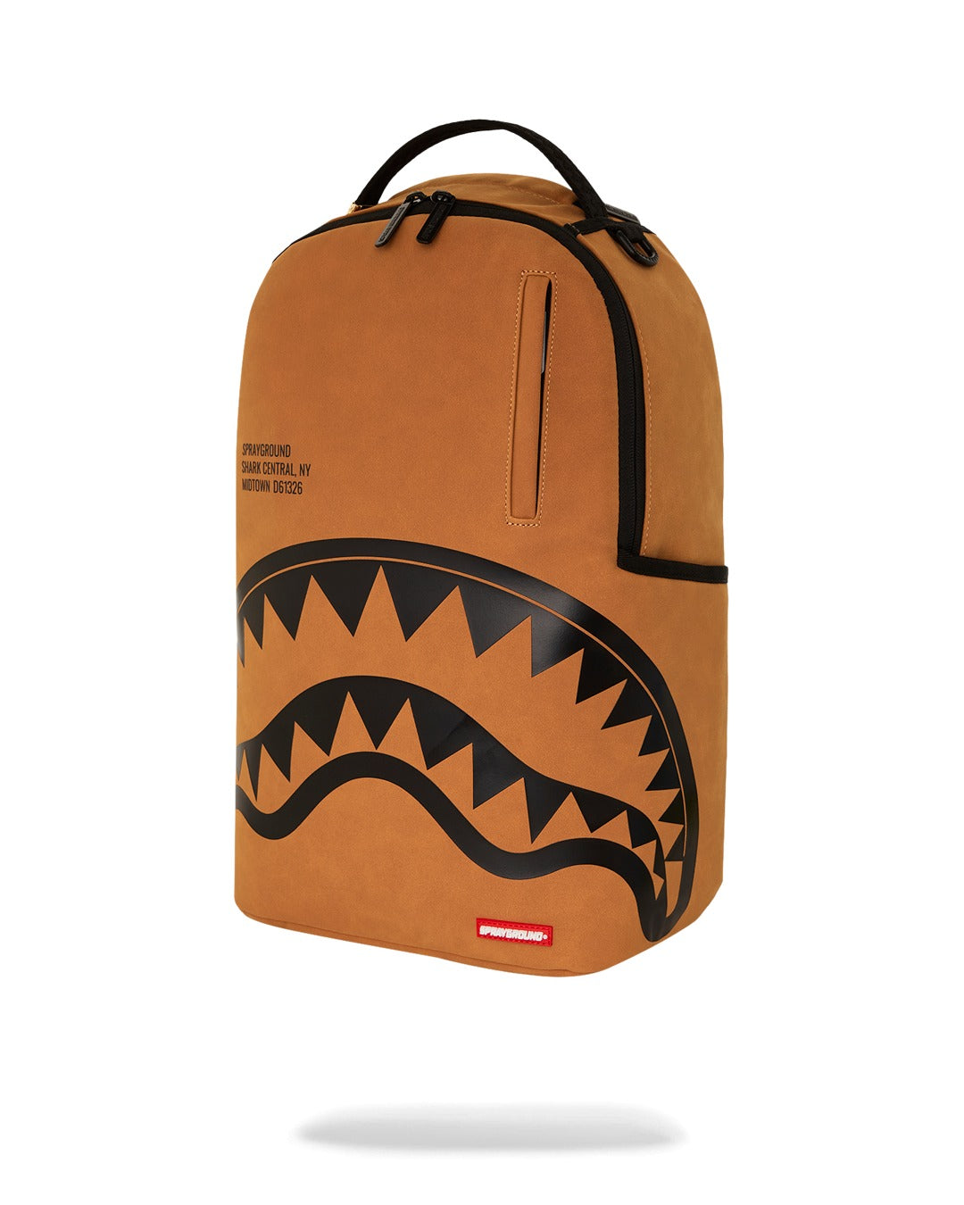 SHARK CENTRAL DLX-FAUX SUEDE BACKPACK