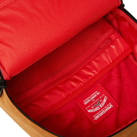 SHARK CENTRAL DLX-FAUX SUEDE BACKPACK