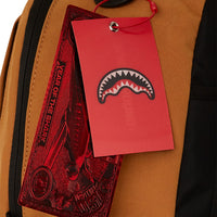 SHARK CENTRAL DLX-FAUX SUEDE BACKPACK