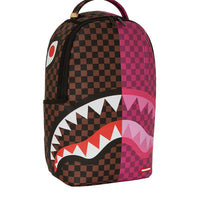SPLIT SIP PINK CHECK DLXSV BACKPACK