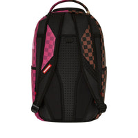 SPLIT SIP PINK CHECK DLXSV BACKPACK