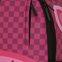 SPLIT SIP PINK CHECK DLXSV BACKPACK