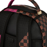 SPLIT SIP PINK CHECK DLXSV BACKPACK