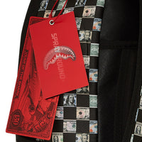 MONEY CHECK PATTERN DLX BACKPACK