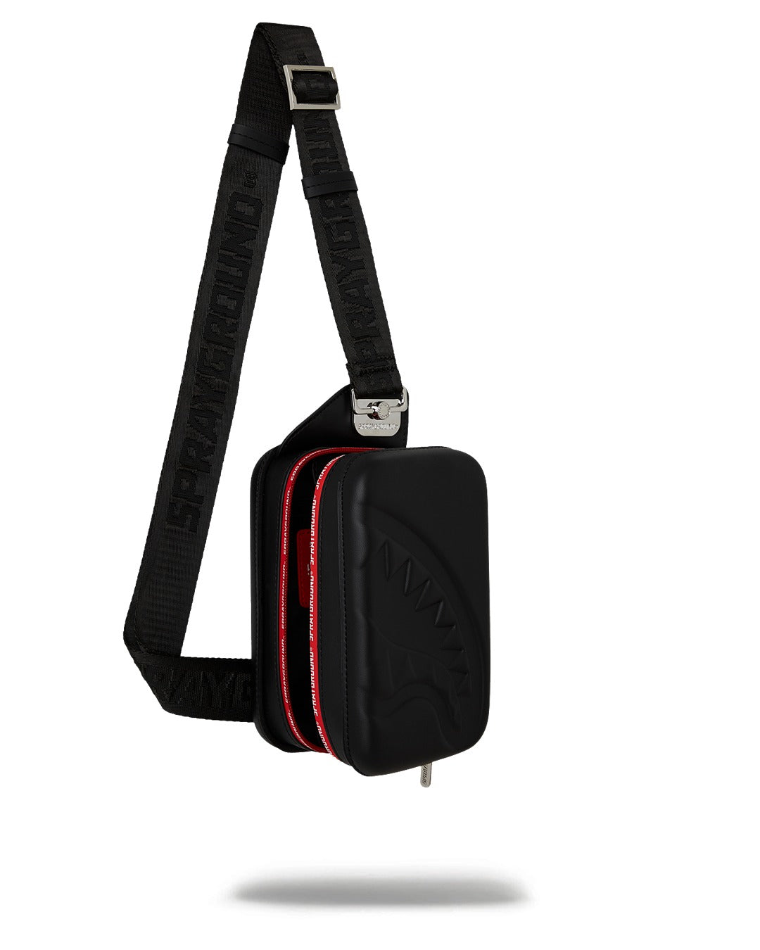 SPRAYGROUNDショルダーバッグ Sprayground PRINTED ZIPPER HARD-SHELL SLING