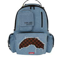 GOLD LUREX BURNOUT SPEC OPS BACKPACK