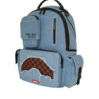 GOLD LUREX BURNOUT SPEC OPS BACKPACK