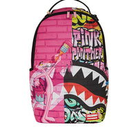 PINK PANTHER PAINTING OVER GRAFFITI DLXR BACKPACK