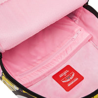 PINK PANTHER PAINTING OVER GRAFFITI DLXR BACKPACK