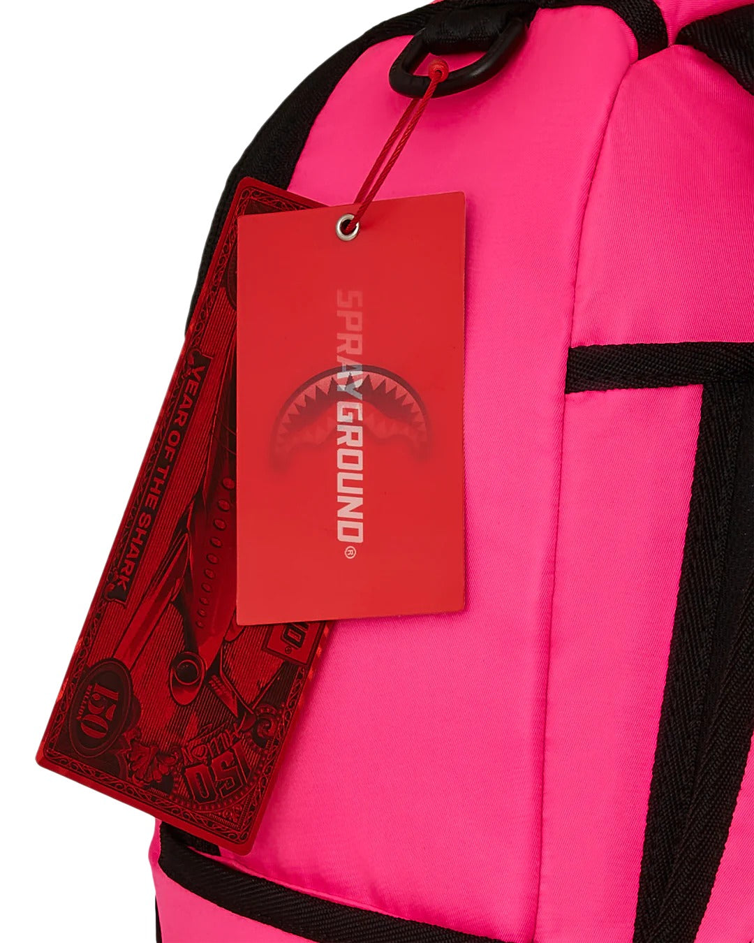 SHARK CENTRAL NYLON HOT PINK