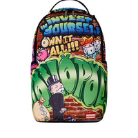 MONOPOLY MAN GRAFFITI DLXR BACKPACK