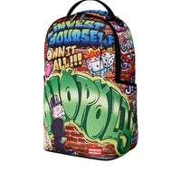 MONOPOLY MAN GRAFFITI DLXR BACKPACK