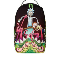 RICK AND MORTY DLXR ALIEN MOUTH DLXR BACKPACK
