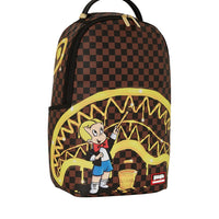 RICHIE RICH GOLD SHARKMOUTH DLXSV BACKPACK