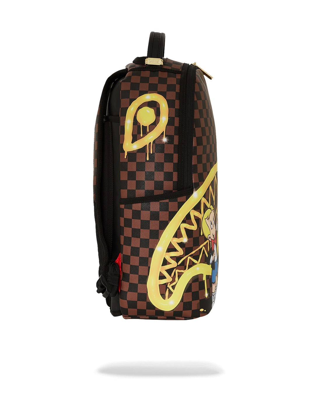 【Sprayground】Richie Rich Gold Sharkmouth DLXSVバックパック Sprayground RICHIE RICH GOLD SHARKMOUTH DLXSV BACKPACK