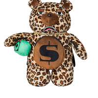 LEOPARD MONEY BEAR BACKPACK