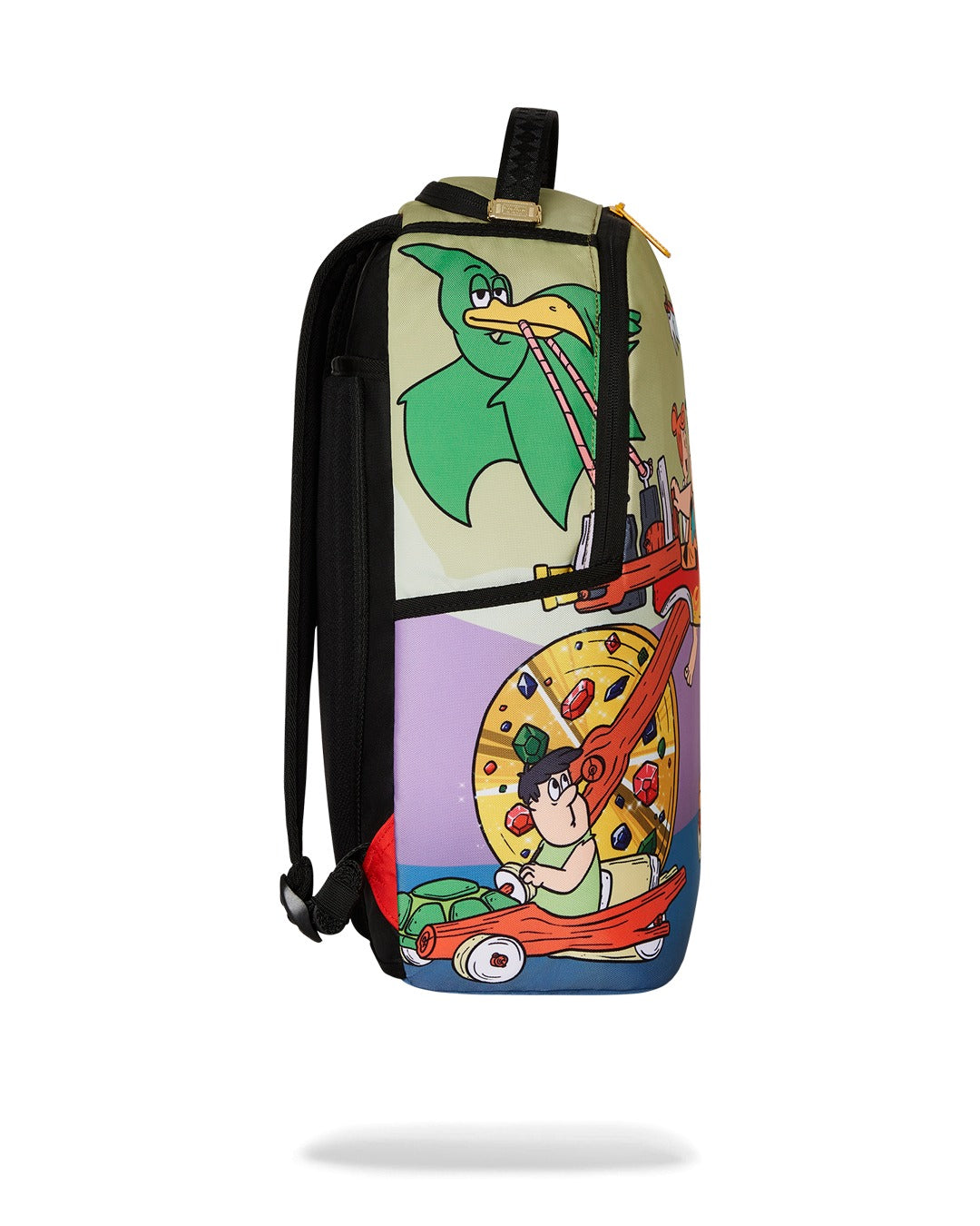 FLINSTONES BLINGED OUT CAR DLXR BACKPACK