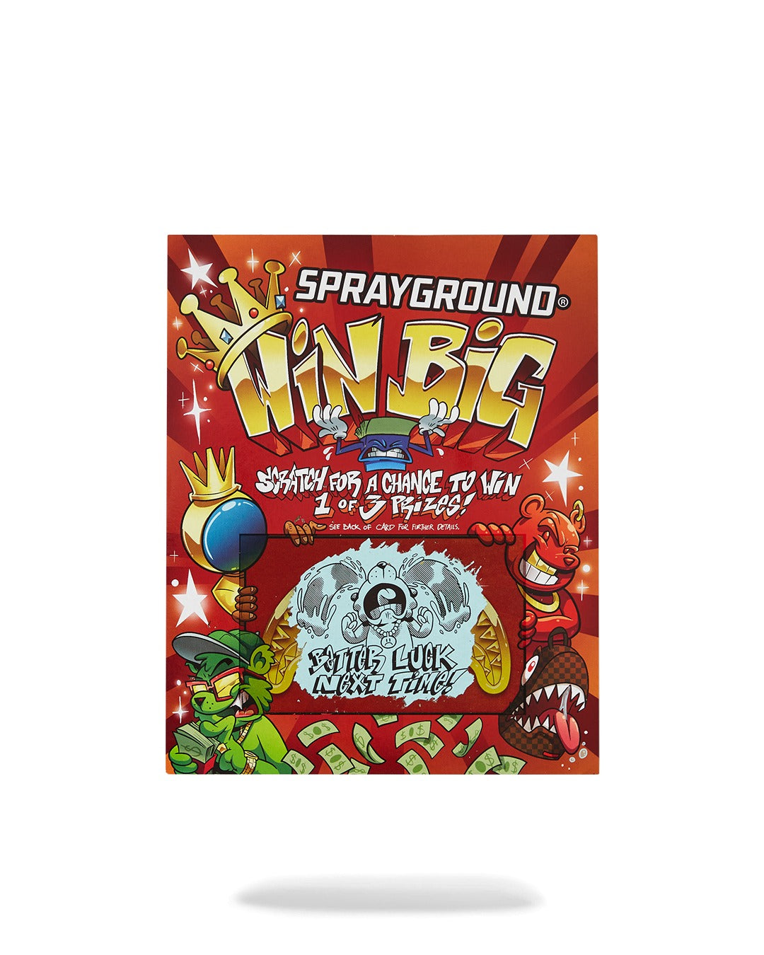 SCRATCH OFF CARD DLXR BACKPACK