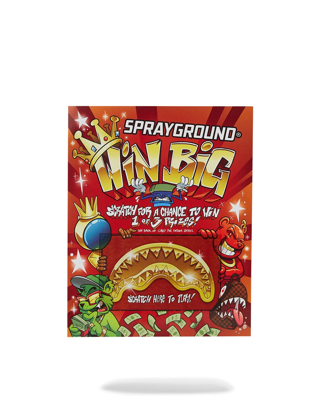 SCRATCH OFF CARD DLXR BACKPACK