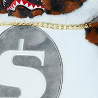 MONEY BEAR IN SHARK COSTUME BEAR BACKPACK