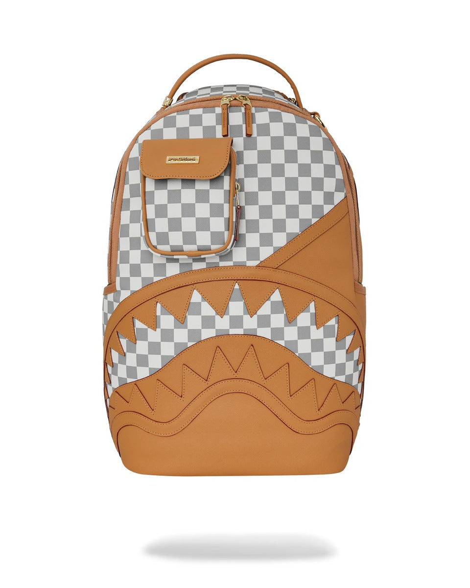 #CREAM  SPPAYGROUND×CREAM Fire Backpack SPRAYGROUND Backpack CREAM Fire Black Red Laptop Tablet Book