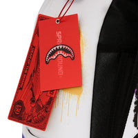 SHARK CENTRAL STENCILS WHITE DLXSV BACKPACK