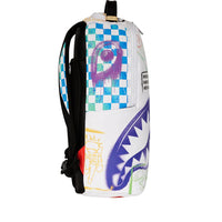 SHARK CENTRAL STENCILS WHITE DLXSV BACKPACK