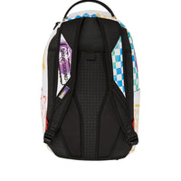 SHARK CENTRAL STENCILS WHITE DLXSV BACKPACK