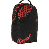 RED LEOPARD PUFFER DLX BACKPACK