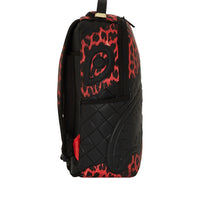 RED LEOPARD PUFFER DLX BACKPACK