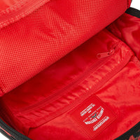 RED LEOPARD PUFFER DLX BACKPACK