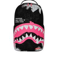 SHARK CENTRAL SORBET HAND PAINTED DLX-COTTON BACKPACK