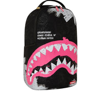 SHARK CENTRAL SORBET HAND PAINTED DLX-COTTON BACKPACK