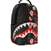 SPLIT PINK FLORAL CHECK DLXSV BACKPACK