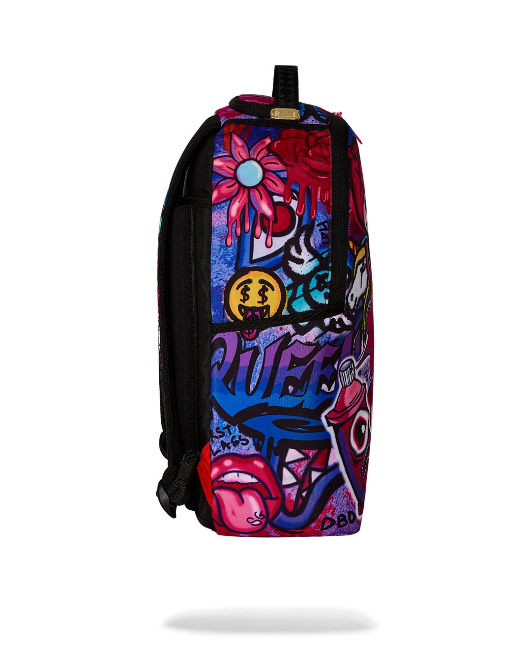 GIRLY GRAFFITI PRINT DLXR BACKPACK