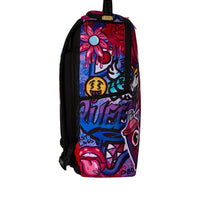 GIRLY GRAFFITI PRINT DLXR BACKPACK
