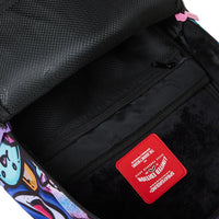 GIRLY GRAFFITI PRINT DLXR BACKPACK