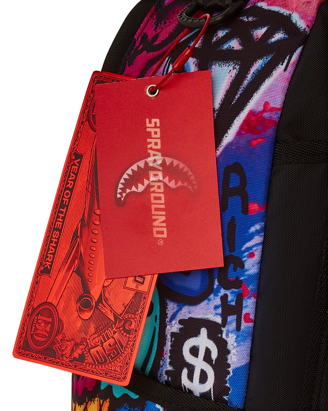 GIRLY GRAFFITI PRINT DLXR BACKPACK