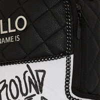 HELLO MY NAME IS 15 YEARS QUILTED BACKPACK