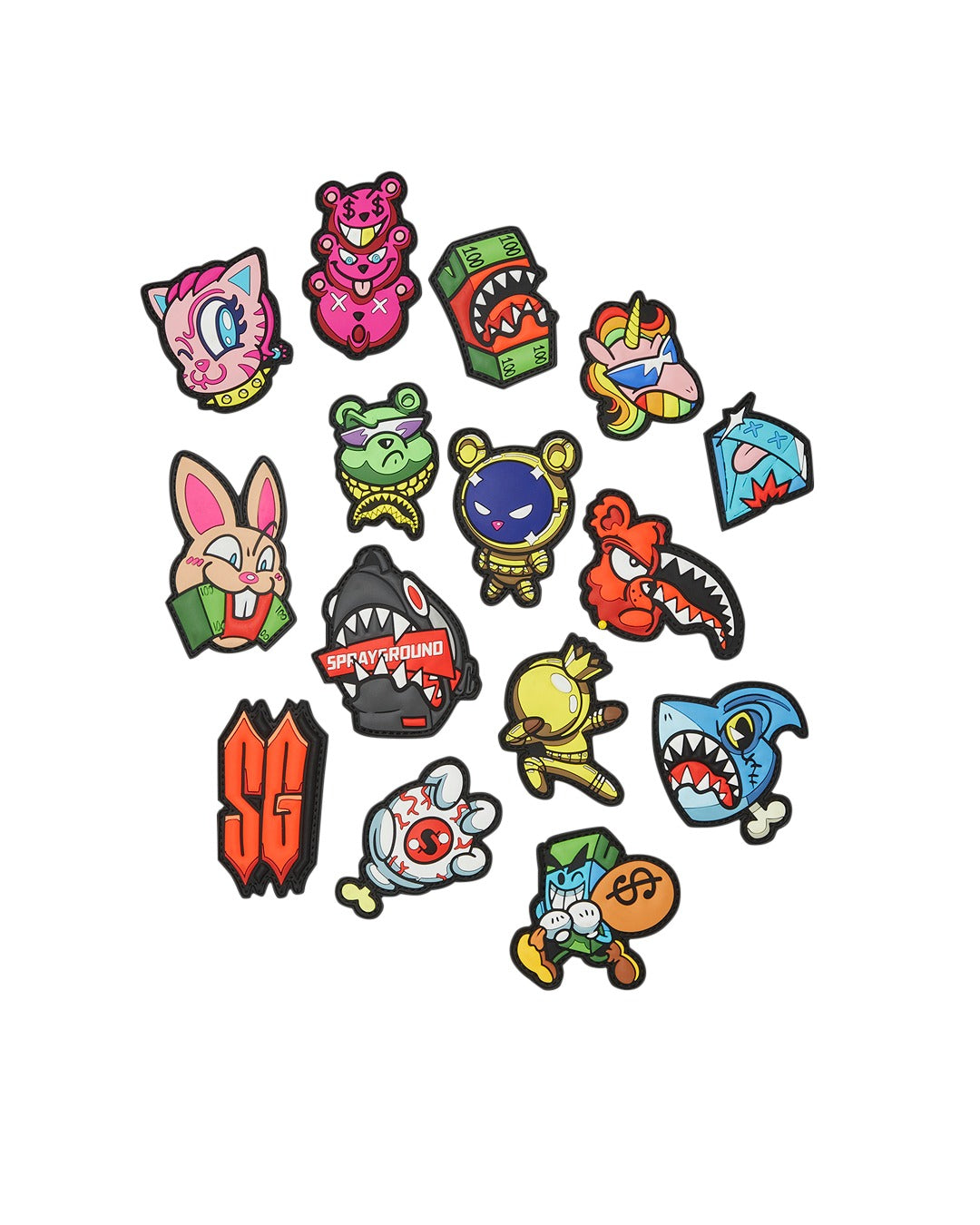 ALL VELCRO SHARK GANG DLX-SPECIAL BACKPACK