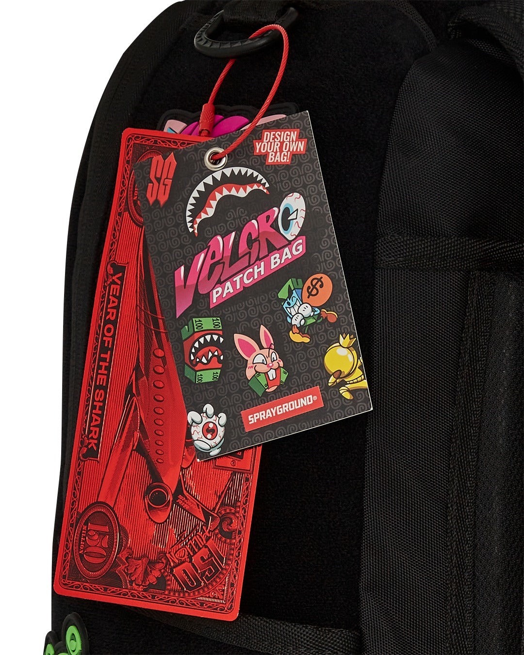 ALL VELCRO SHARK GANG DLX-SPECIAL BACKPACK